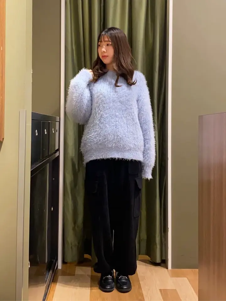 フェザーゆるニットプルオーバー/AMERICAN HOLIC（アメリカンホリック