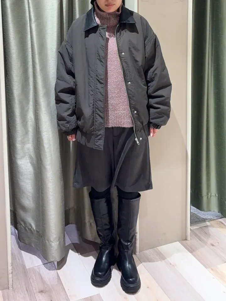 ELENCARE DUE スエードポンチハーフパンツ/Green Parks（グリーン