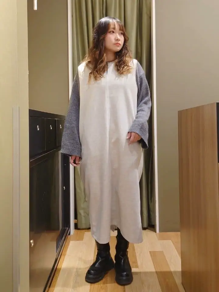 圧縮ポンチキーネックジャンスカ/Green Parks（グリーン パークス）の