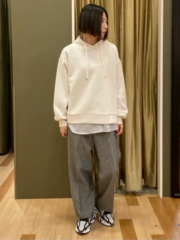 ELENCARE DUE ツイードカーブパンツ/Green Parks（グリーン パークス