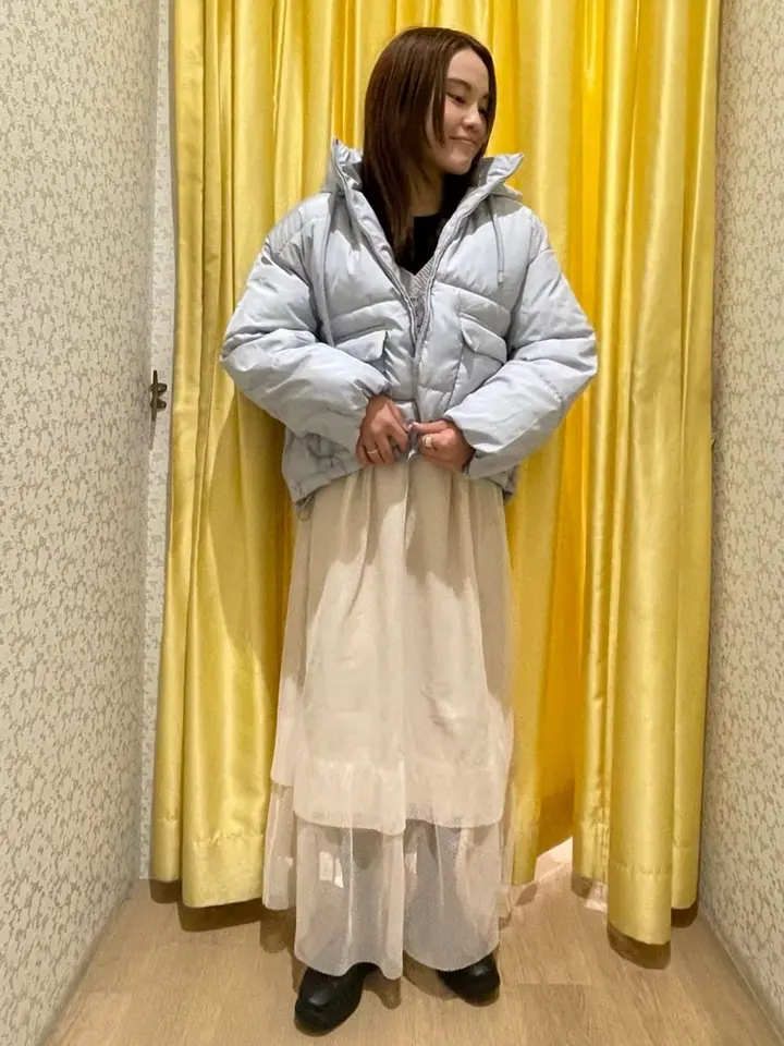 メッシュティアードスカート/Green Parks（グリーン パークス）の