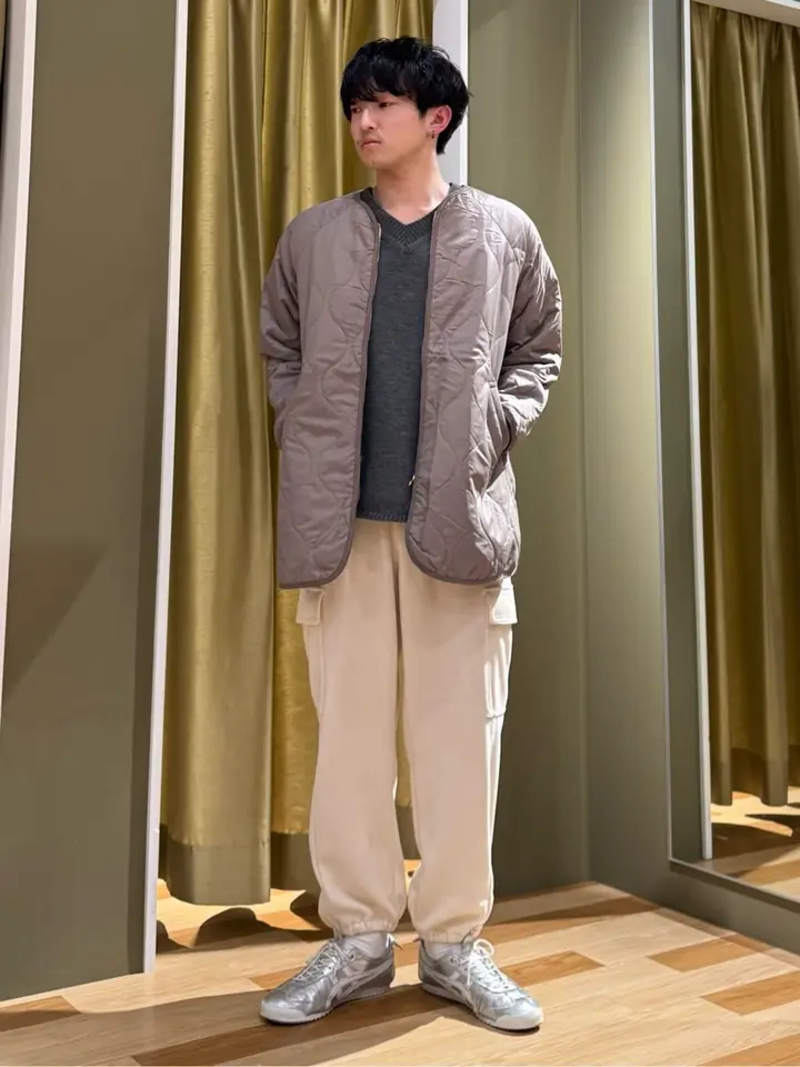 撥水加工 キルティングZIPブルゾン/Green Parks（グリーン パークス