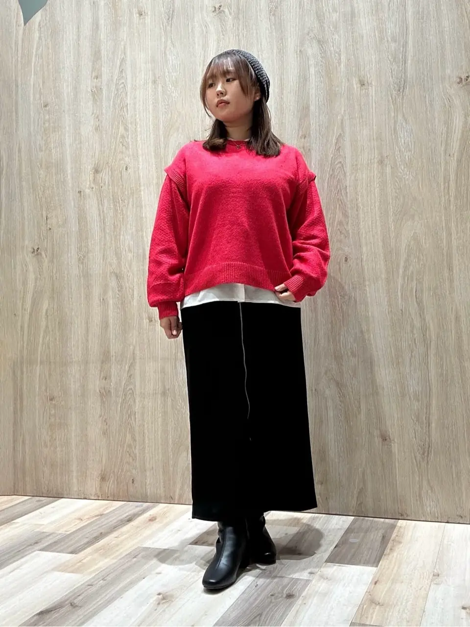 あったからくスレ フロントZIPスカート/Green Parks（グリーン