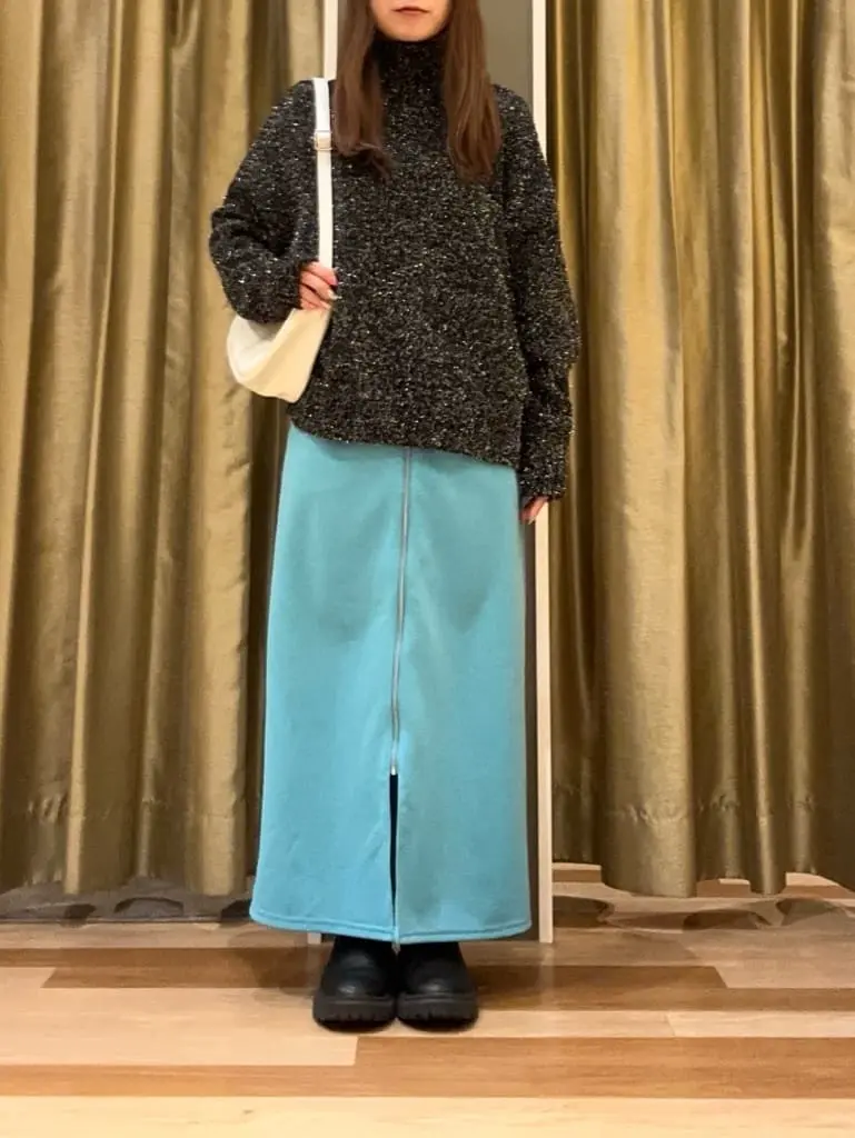 あったからくスレ フロントZIPスカート/Green Parks（グリーン