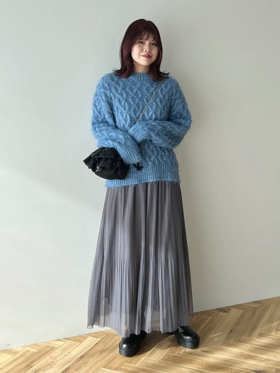 armonia.シャギーケーブルニット/Green Parks（グリーン パークス）の