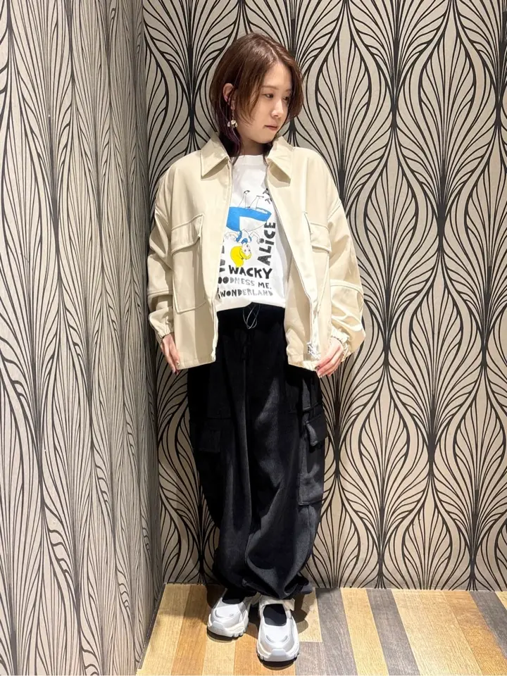 ふしぎの国のアリス/ロゴデザインロンTEE/earth music&ecology（アース