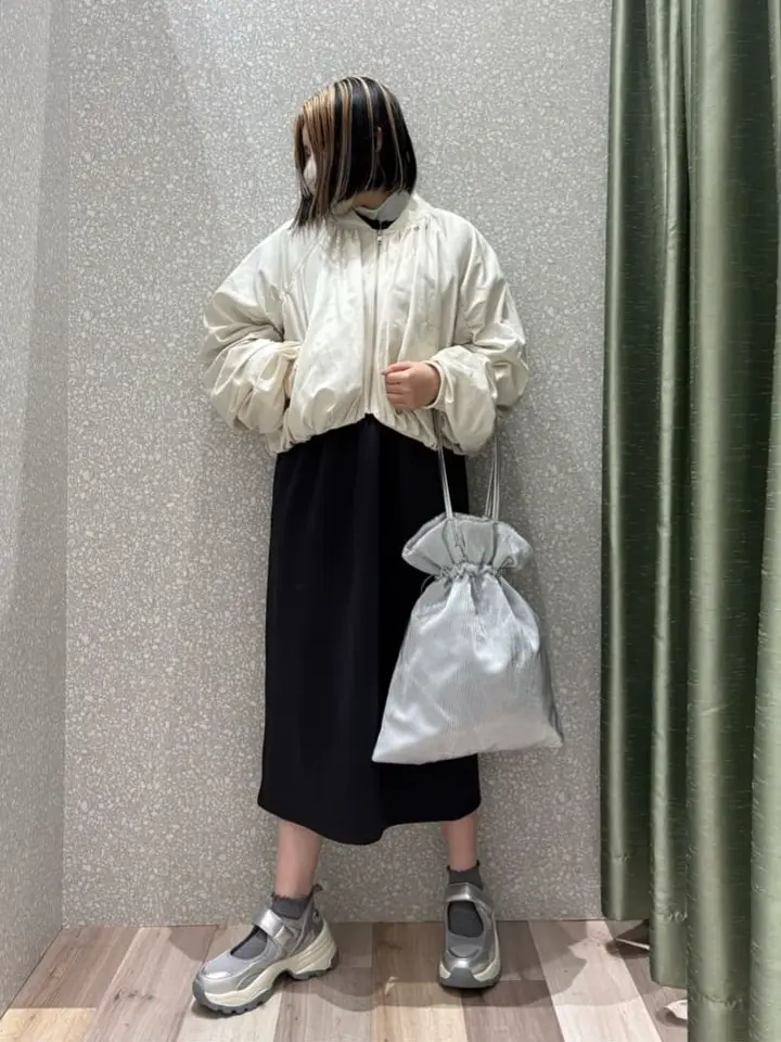 ハーフZIPトラックワンピース/Green Parks（グリーン パークス）の