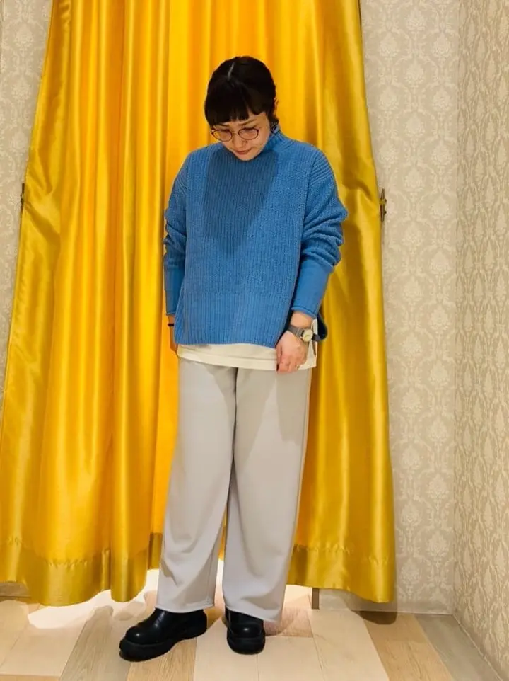 値下　未使用　CPG キルトストレッチパンツ　イエロー カラーイージーパンツ/Green Parks（グリーン パークス）のその他