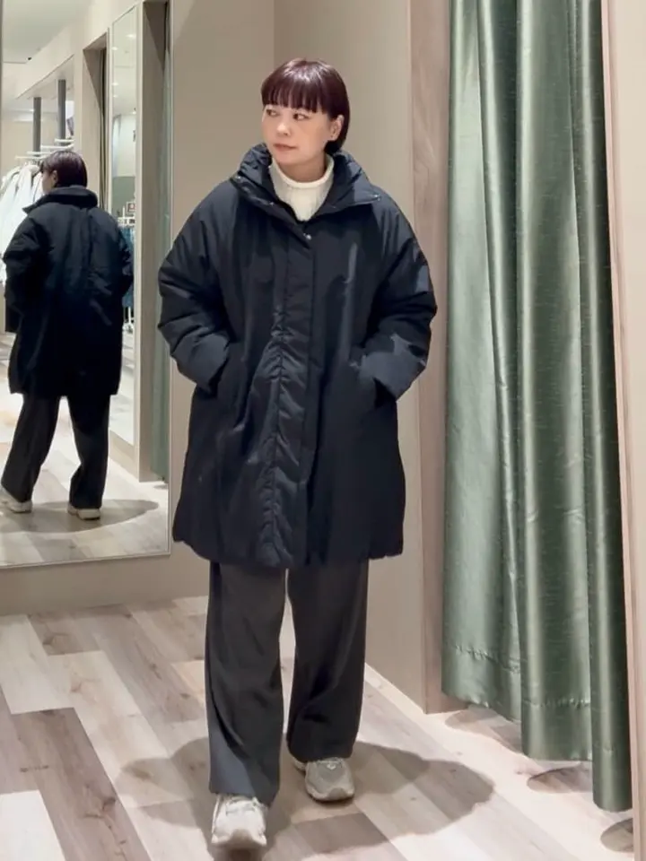 mokoモールモックネックニットプルオーバー/Green Parks（グリーン