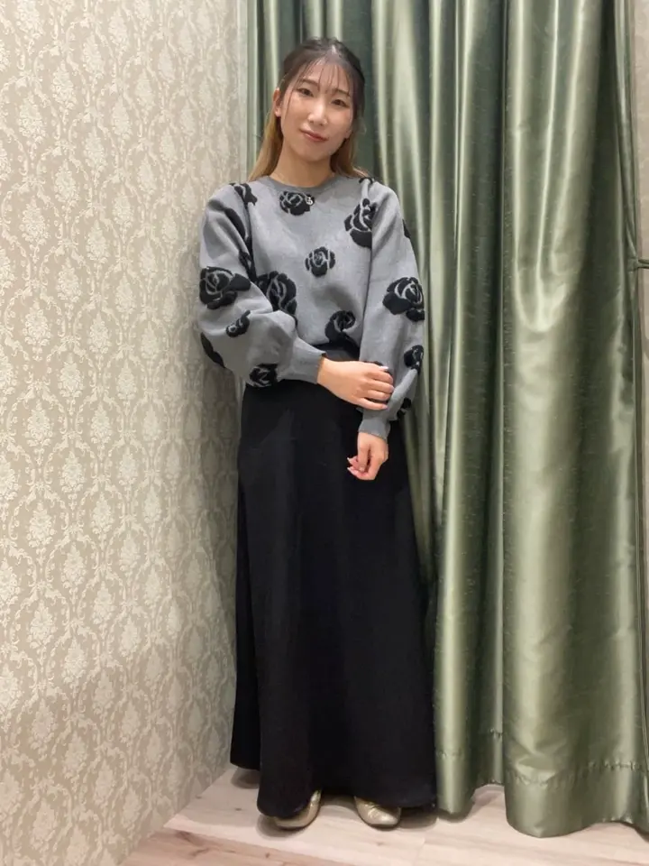 ≪USED≫・swing by バラジャカードニット/Green Parks（グリーン