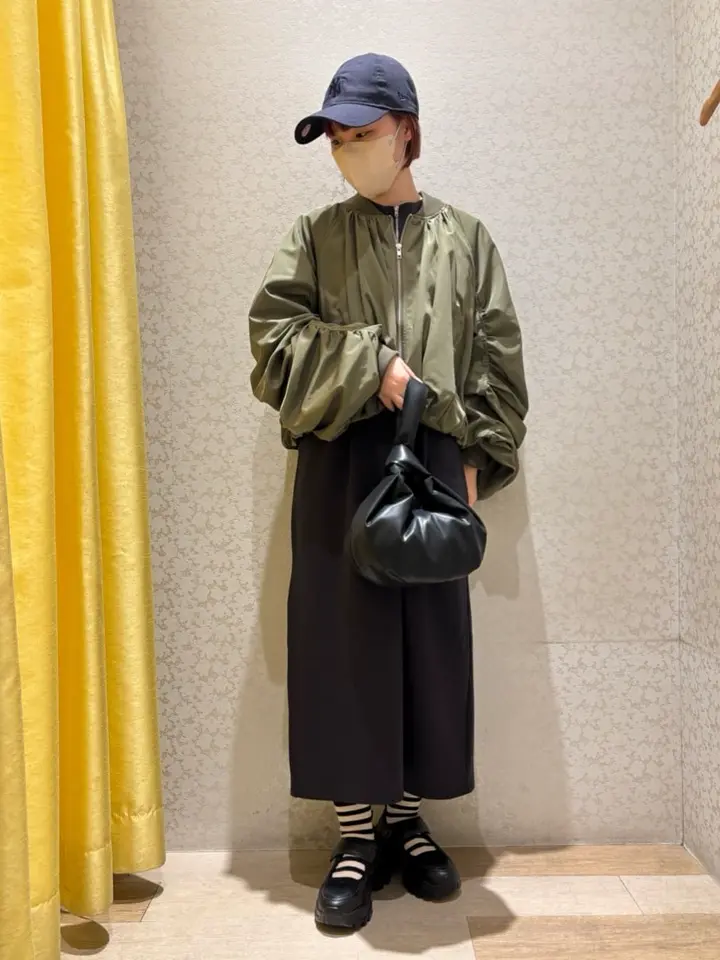 ハーフZIPトラックワンピース/Green Parks（グリーン パークス）の