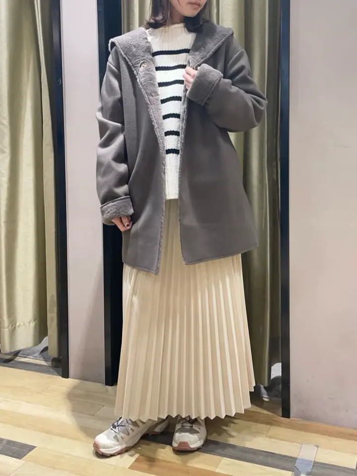 フーディガウンコート/Green Parks（グリーン パークス）のアウター