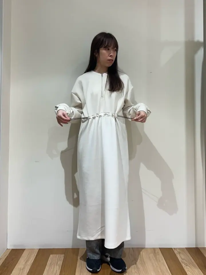 ハーフZIPトラックワンピース/Green Parks（グリーン パークス）の