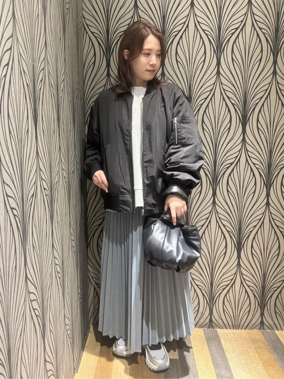 ロゴ刺繍ダンボールプルオーバー/Green Parks（グリーン パークス）の