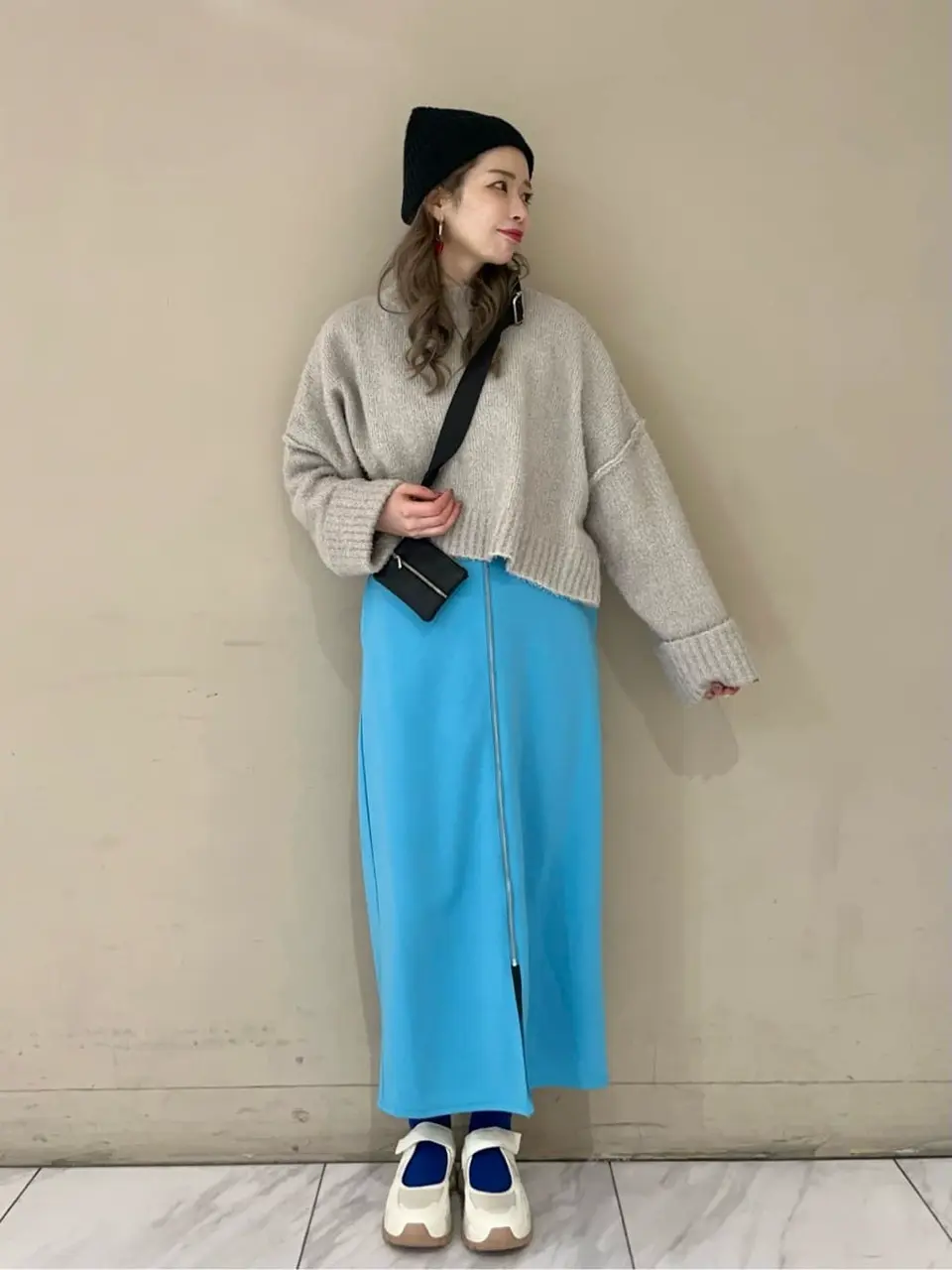 あったからくスレ フロントZIPスカート/Green Parks（グリーン