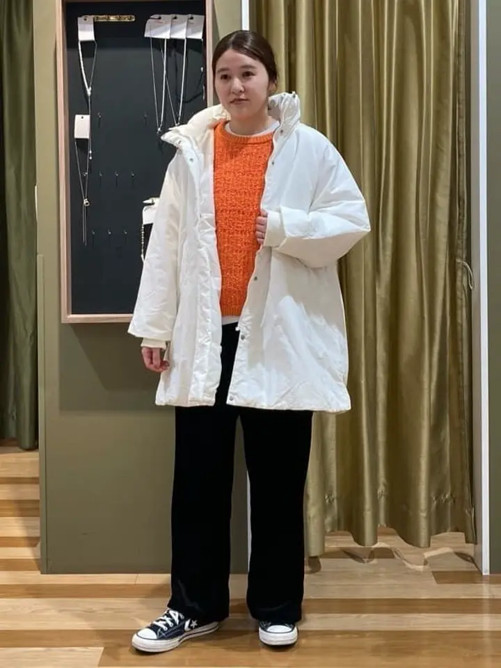 シームレス中綿ドロストコート/Green Parks（グリーン パークス）の