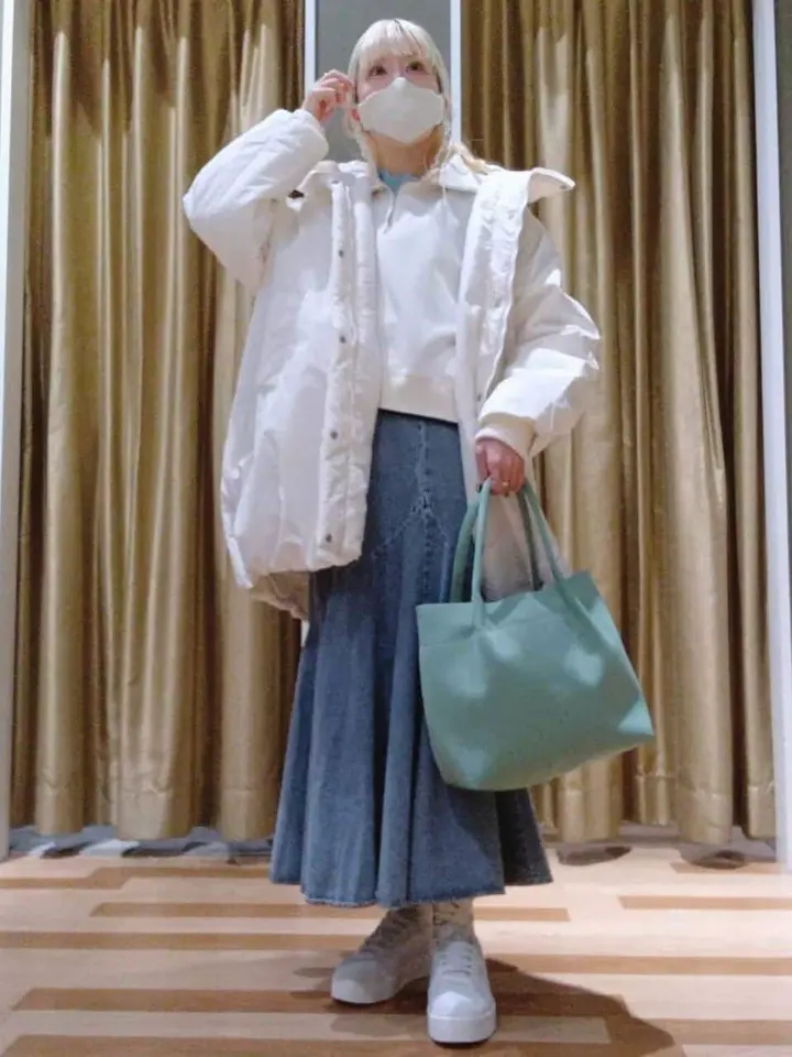 シームレス中綿ドロストコート/Green Parks（グリーン パークス）の