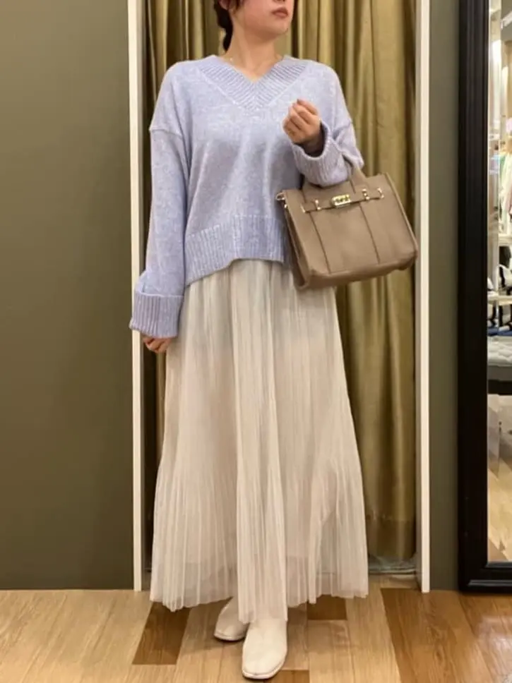 パーリーゲイツグログランカラフルローリエプリントペプラムプリーツスカート00 パーリーゲイツグログランカラフルローリエプリントペプラムプリーツ