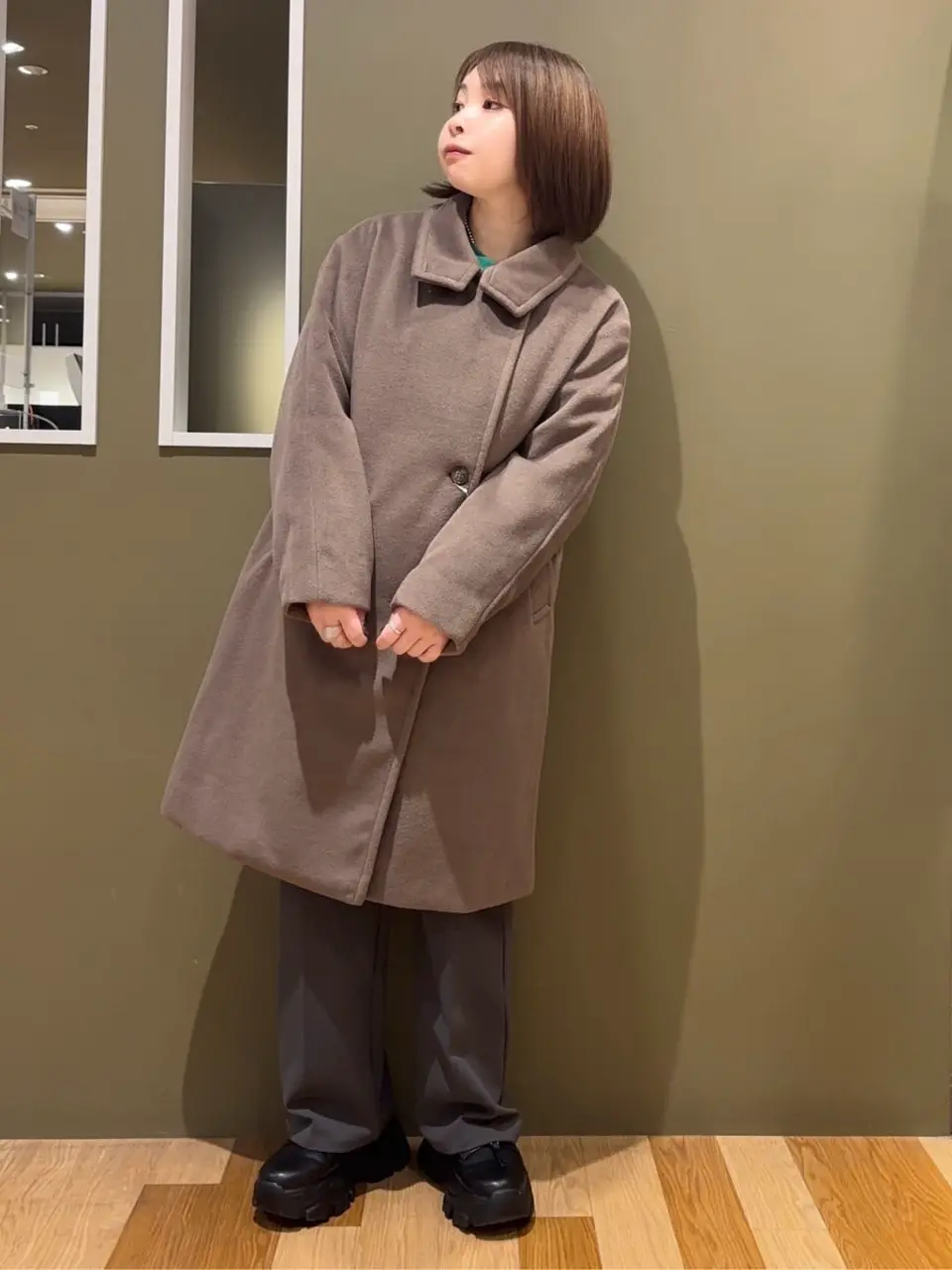 スタンドロングコート/Green Parks（グリーン パークス）の