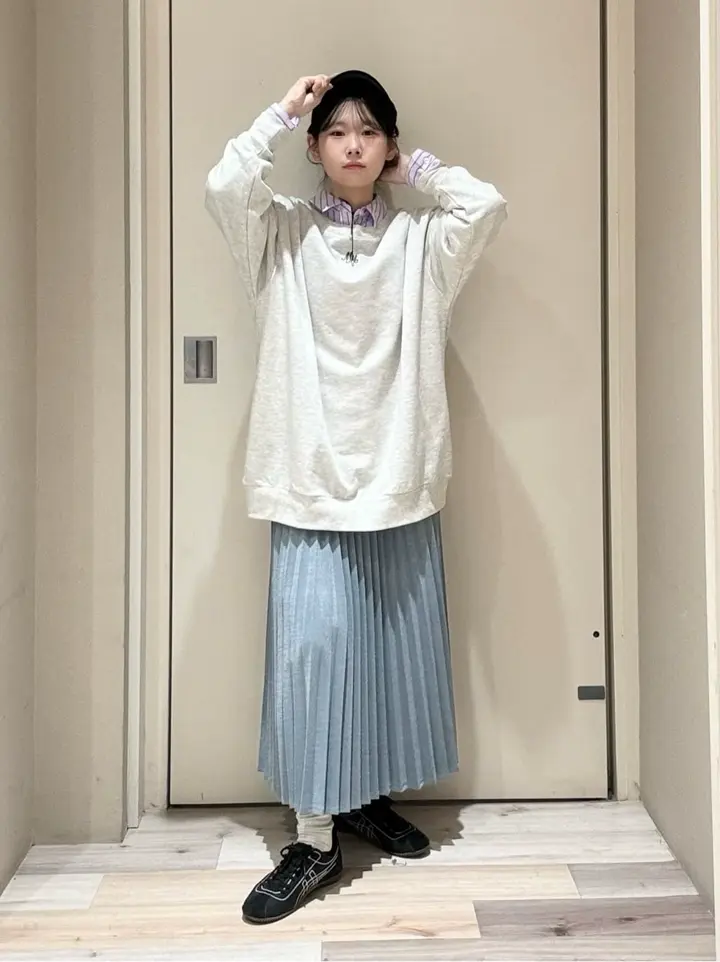 ミッキー＆フレンズ/ストライプシャツ/Green Parks（グリーン パークス