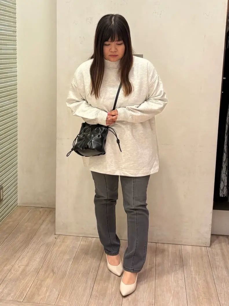 ハイネックBIGスウェット/AMERICAN HOLIC（アメリカンホリック）の