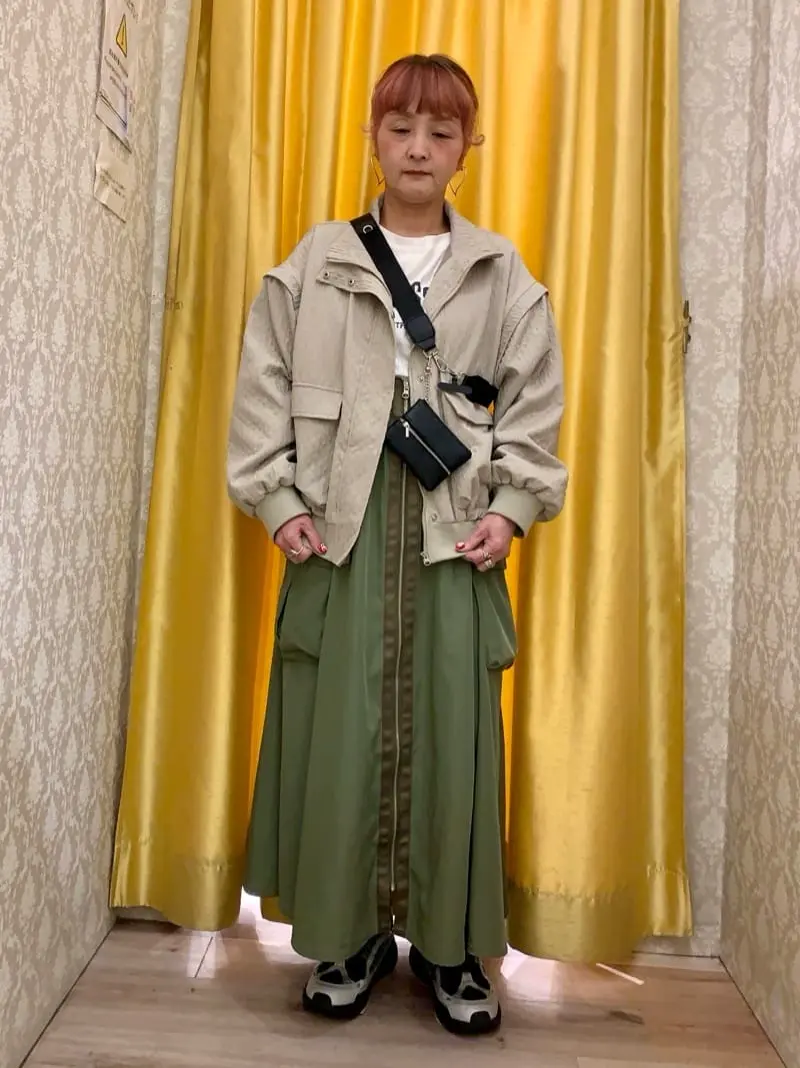 ETS.ポーチ付きテープスマホショルダー/Green Parks（グリーン