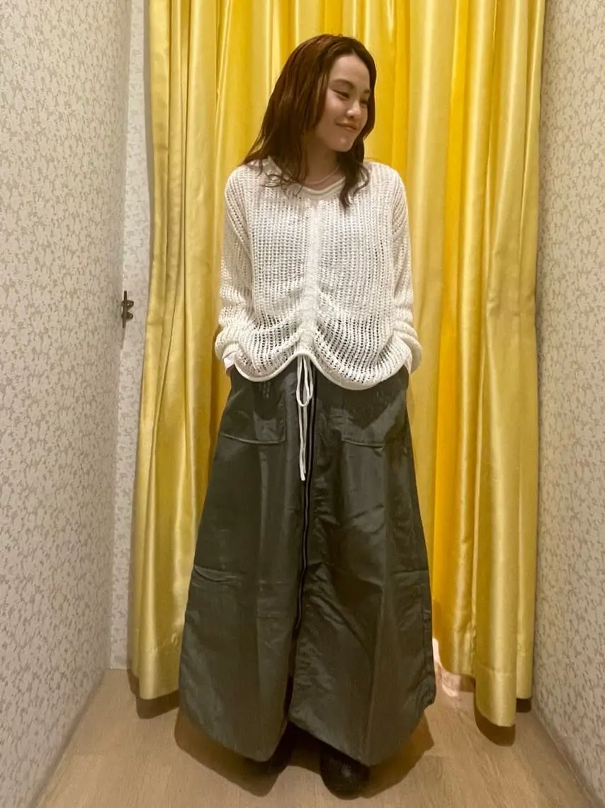 新品❤️CPG❤️スカート ステッチラインタックフレアスカート/MAJESTIC LEGON(マジェスティック