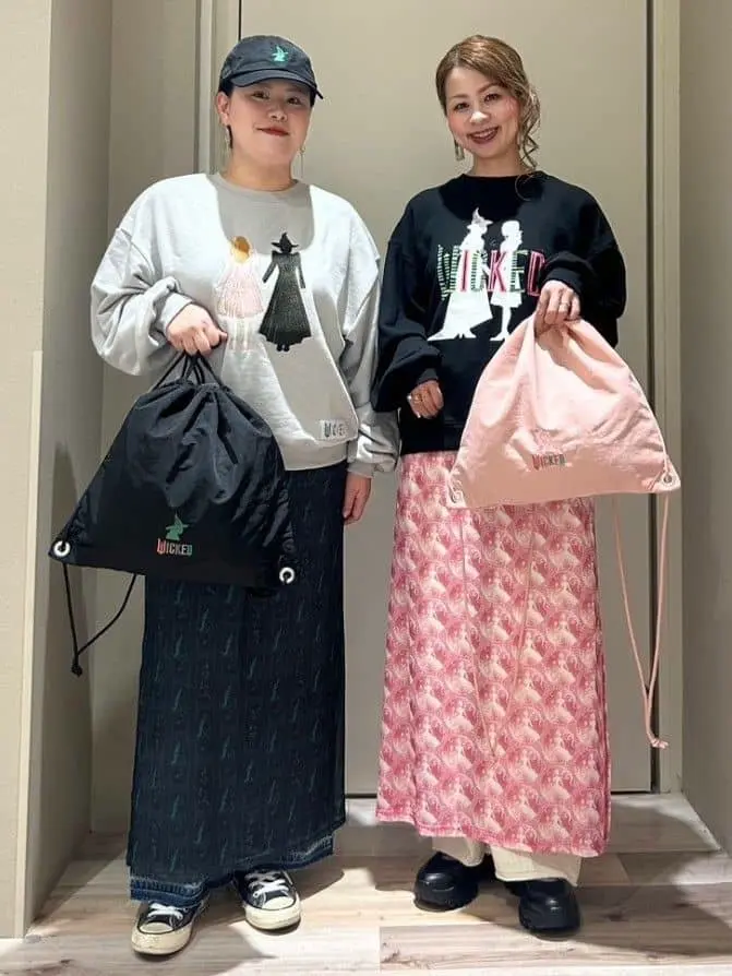 □WICKED アート刺繍スウェット/Green Parks（グリーン パークス）の