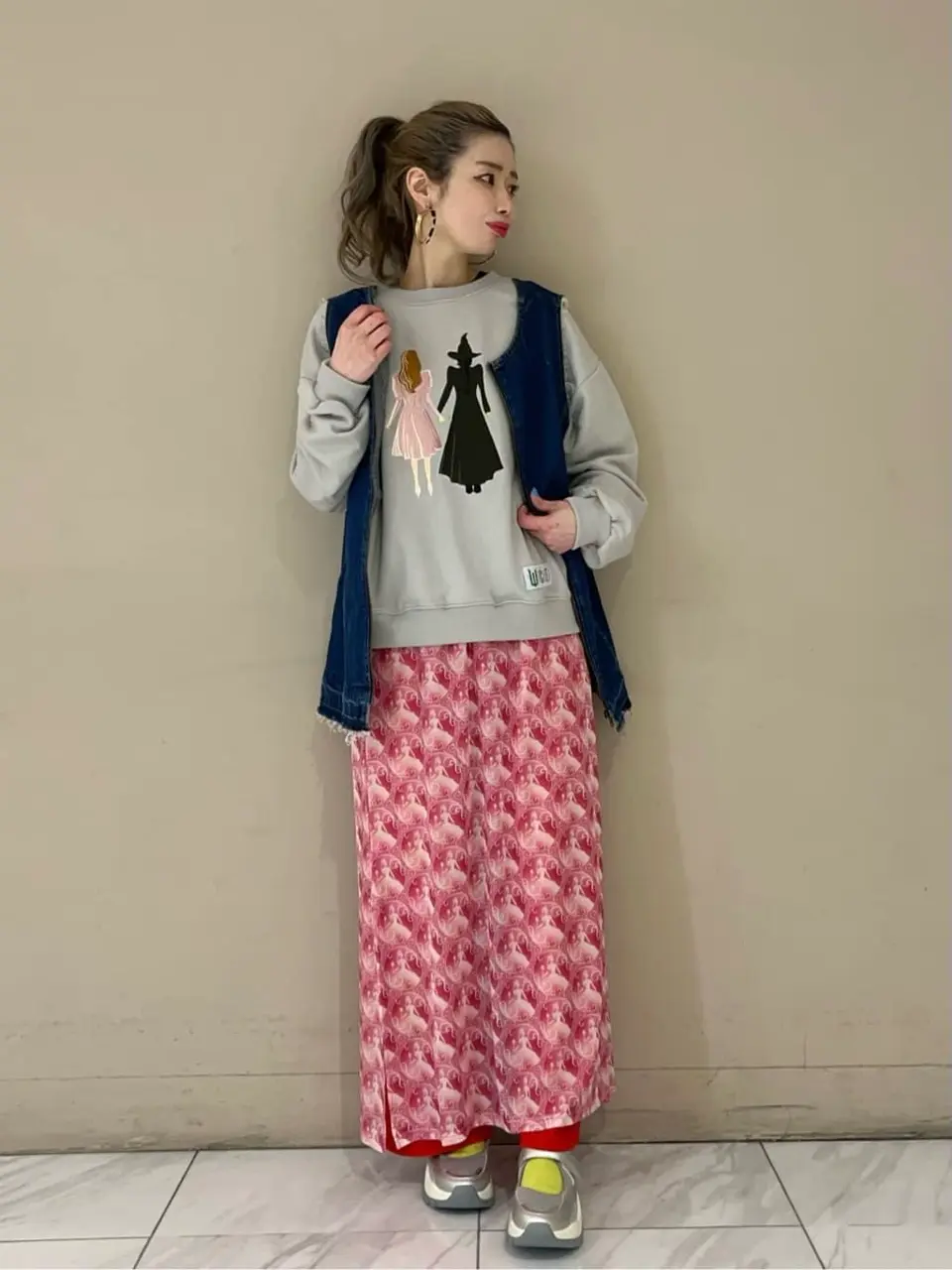 Green Parks Green Parks WICKED 刺繍　スウェット □WICKED アート刺繍スウェット / Green Parks | ファッション