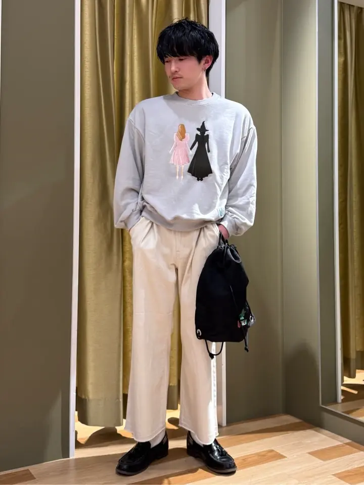 □WICKED アート刺繍スウェット/Green Parks（グリーン パークス）の