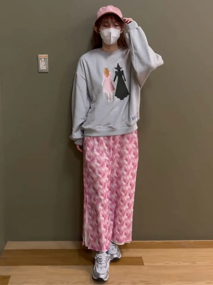 □WICKED アート刺繍スウェット/Green Parks（グリーン パークス）の