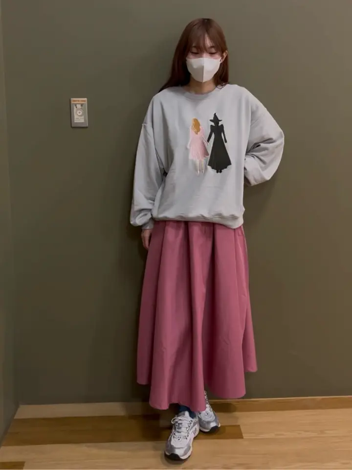 □WICKED アート刺繍スウェット/Green Parks（グリーン パークス）の