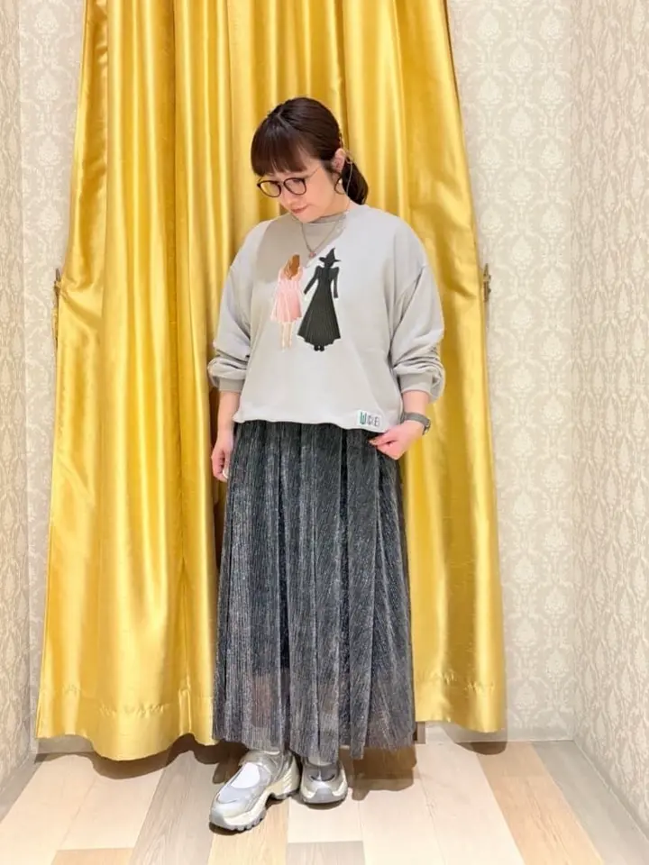 □WICKED アート刺繍スウェット/Green Parks（グリーン パークス）の