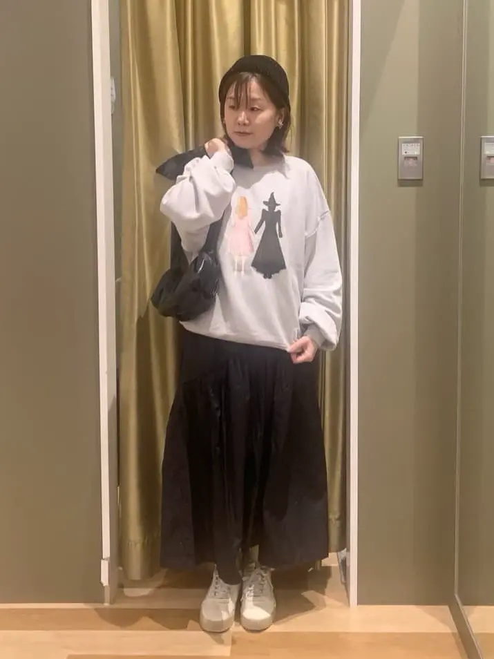 □WICKED アート刺繍スウェット/Green Parks（グリーン パークス）の