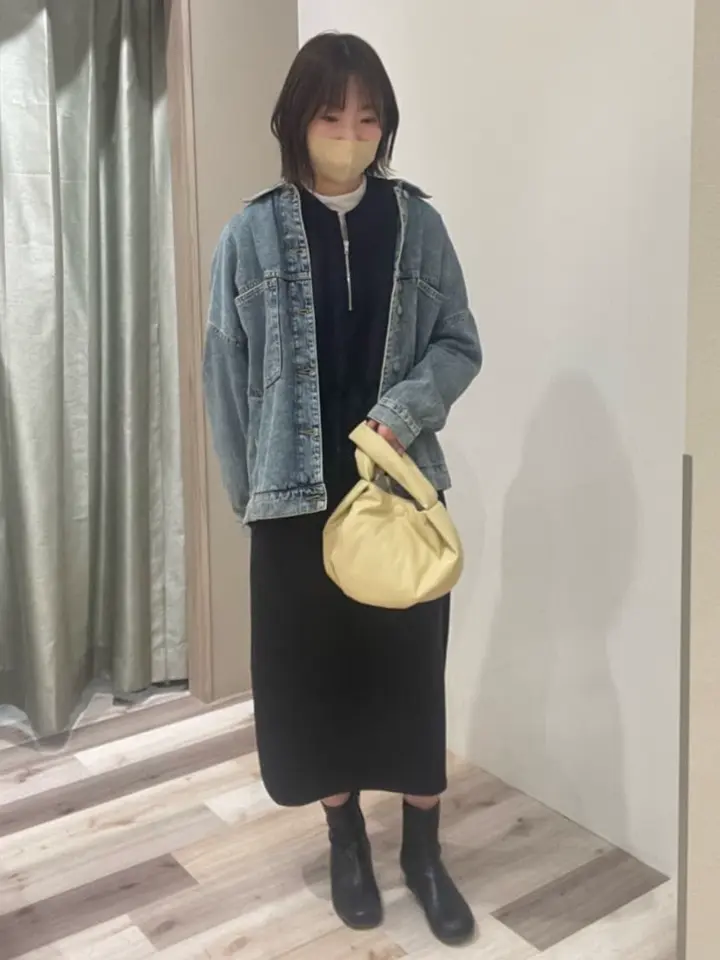 ハーフZIPトラックワンピース/Green Parks（グリーン パークス）の