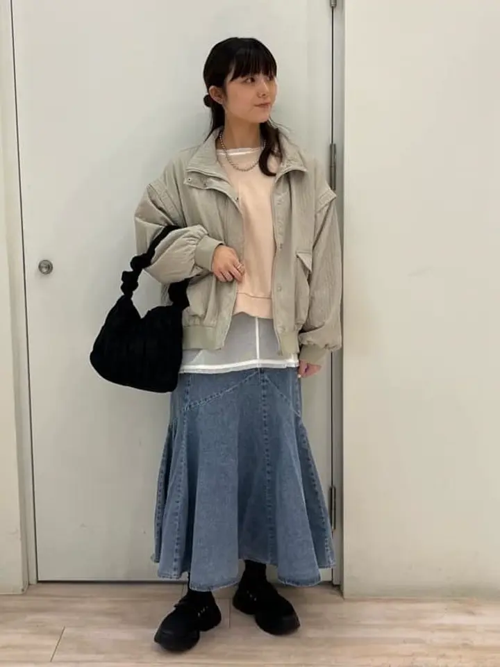 ELENCARE DUE デニムマーメイドスカート/Green Parks（グリーン