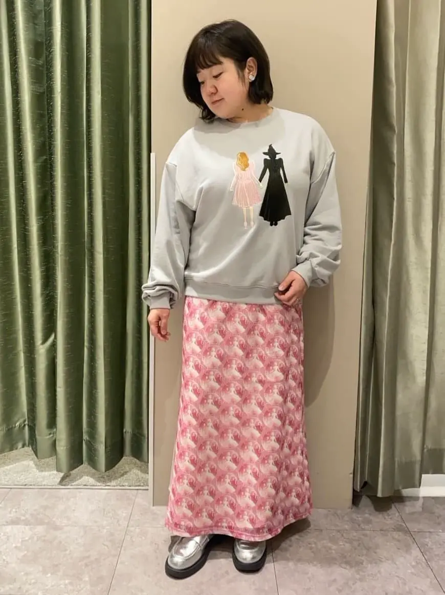 □WICKED アート刺繍スウェット/Green Parks（グリーン パークス）の