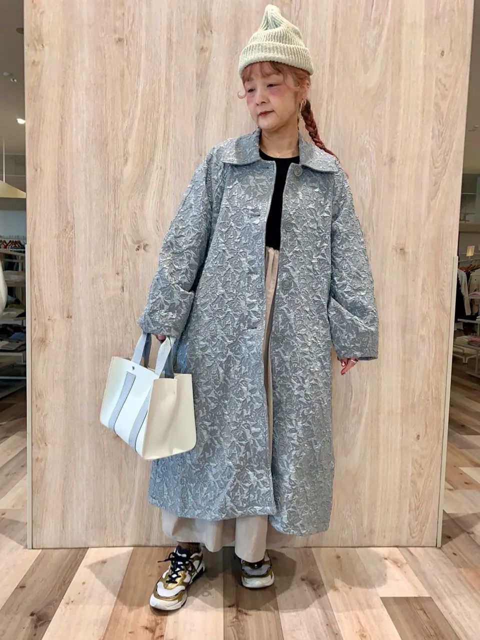 SUGAR SPOON コクーンハイブリットワンピース/Green Parks（グリーン