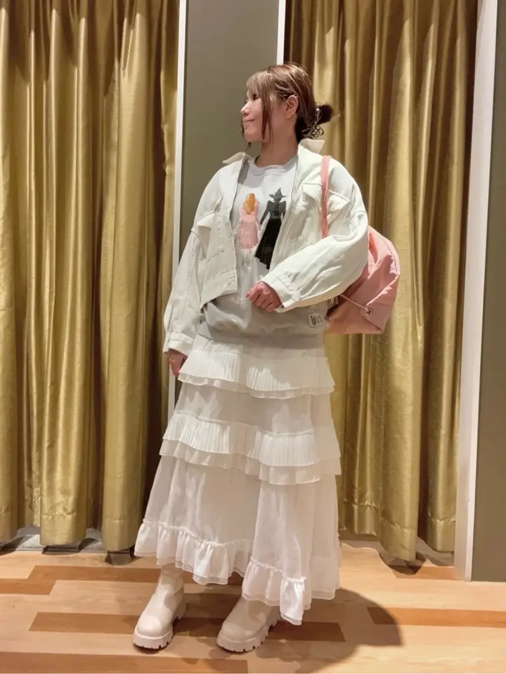 □WICKED アート刺繍スウェット/Green Parks（グリーン パークス）の