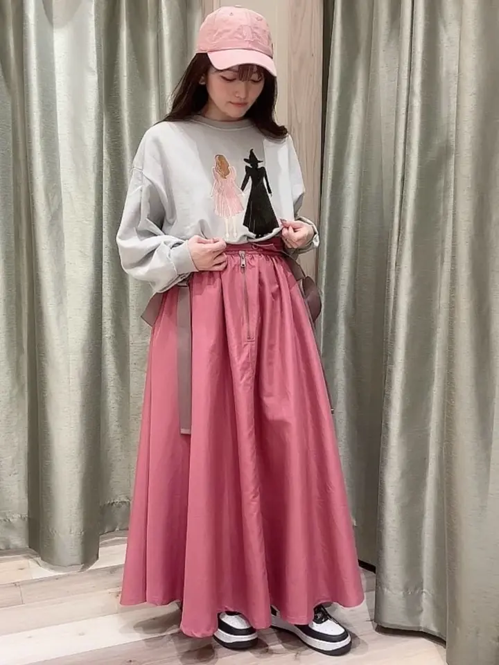 □WICKED アート刺繍スウェット/Green Parks（グリーン パークス）の