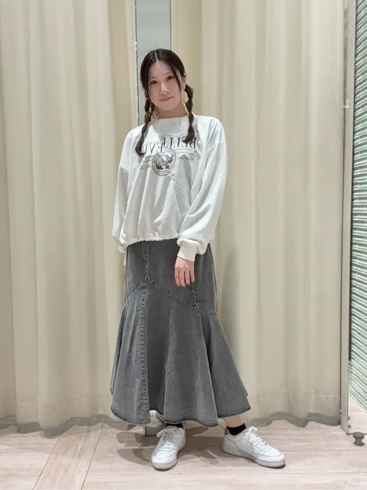 ELENCARE DUE デニムマーメイドスカート/Green Parks（グリーン