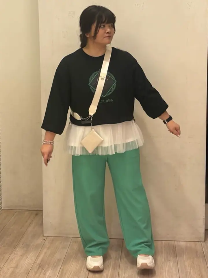 カラーイージーパンツ/Green Parks（グリーン パークス）のその他