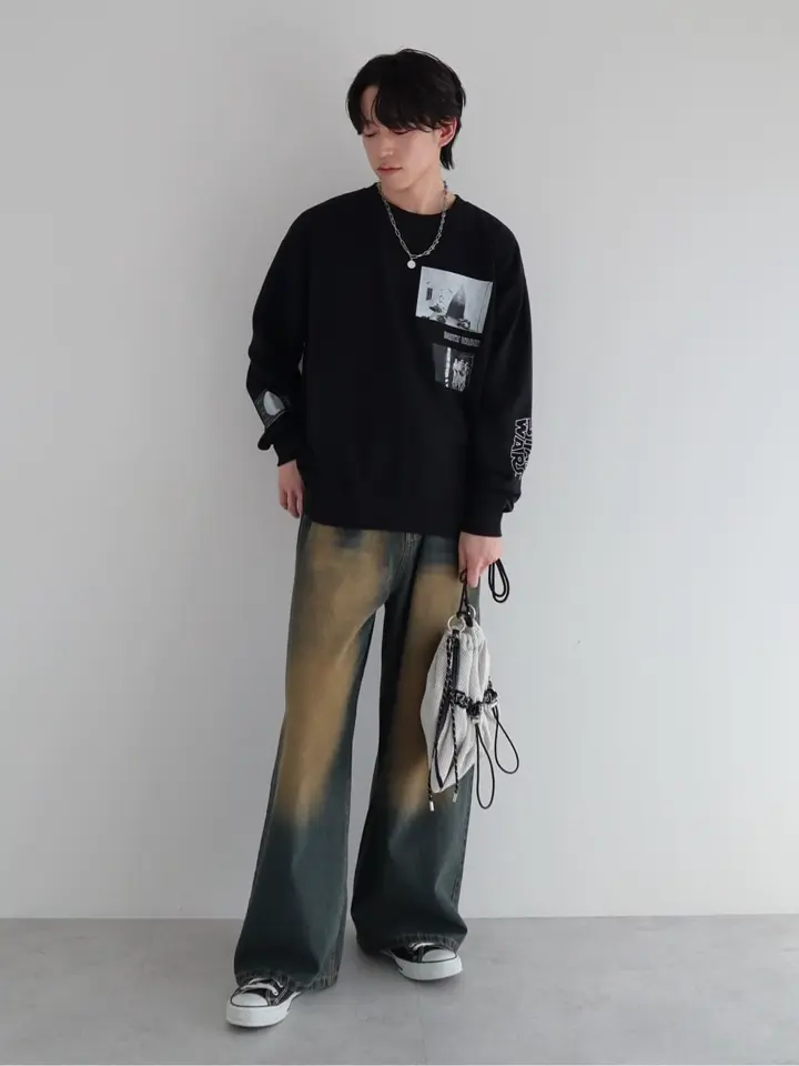 WEB限定】オーバーダイデニムバギーパンツ/CRAFT STANDARD BOUTIQUE