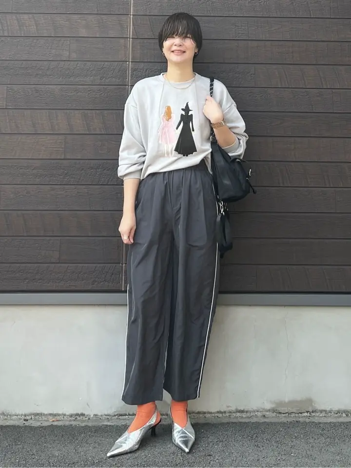 □WICKED アート刺繍スウェット/Green Parks（グリーン パークス）の