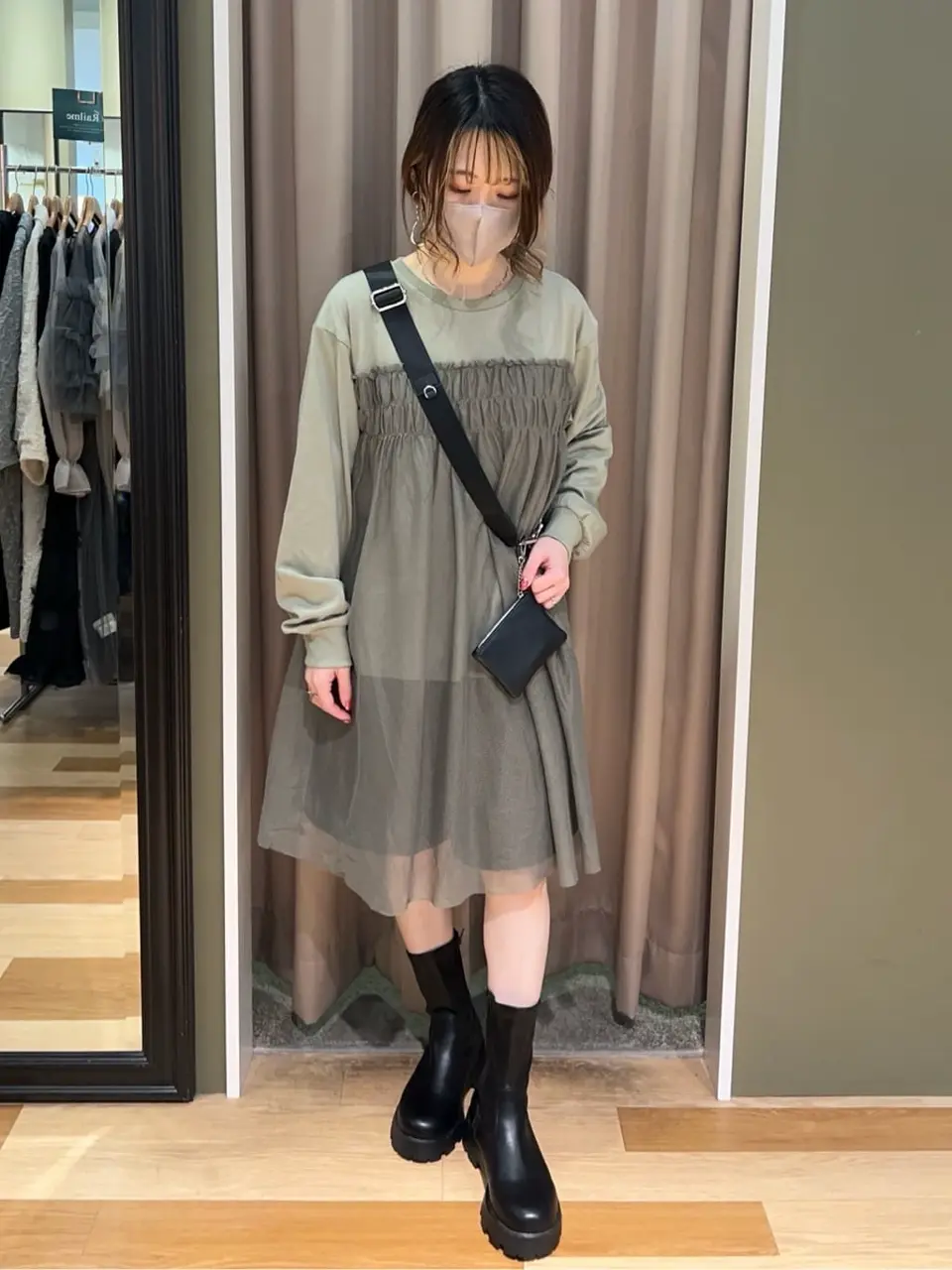 レザーショートパンツ/Green Parks（グリーン パークス）のハーフ