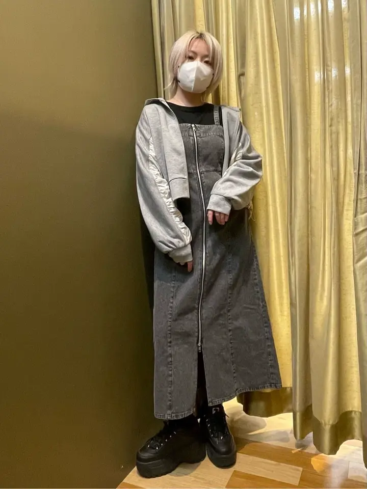 ELENCARE DUE デニムW-ZIPジャンスカ/Green Parks（グリーン パークス