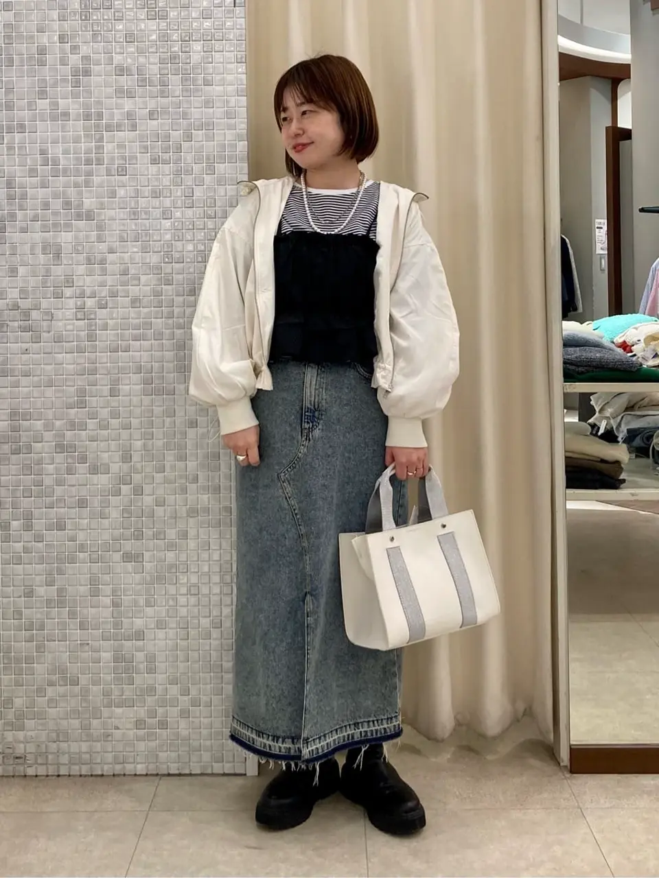 シャーリングキャミビスチェ/Green Parks（グリーン パークス）の