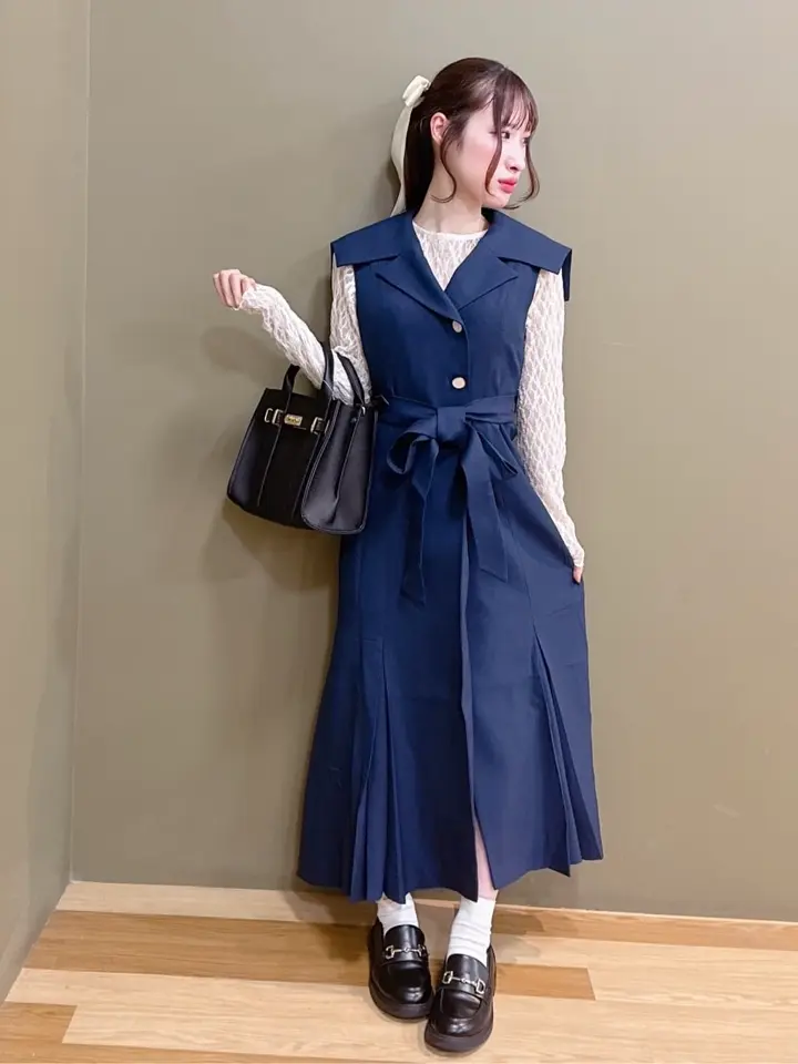 dazzlin トレンチ風ワンピース/Green Parks（グリーン パークス）の