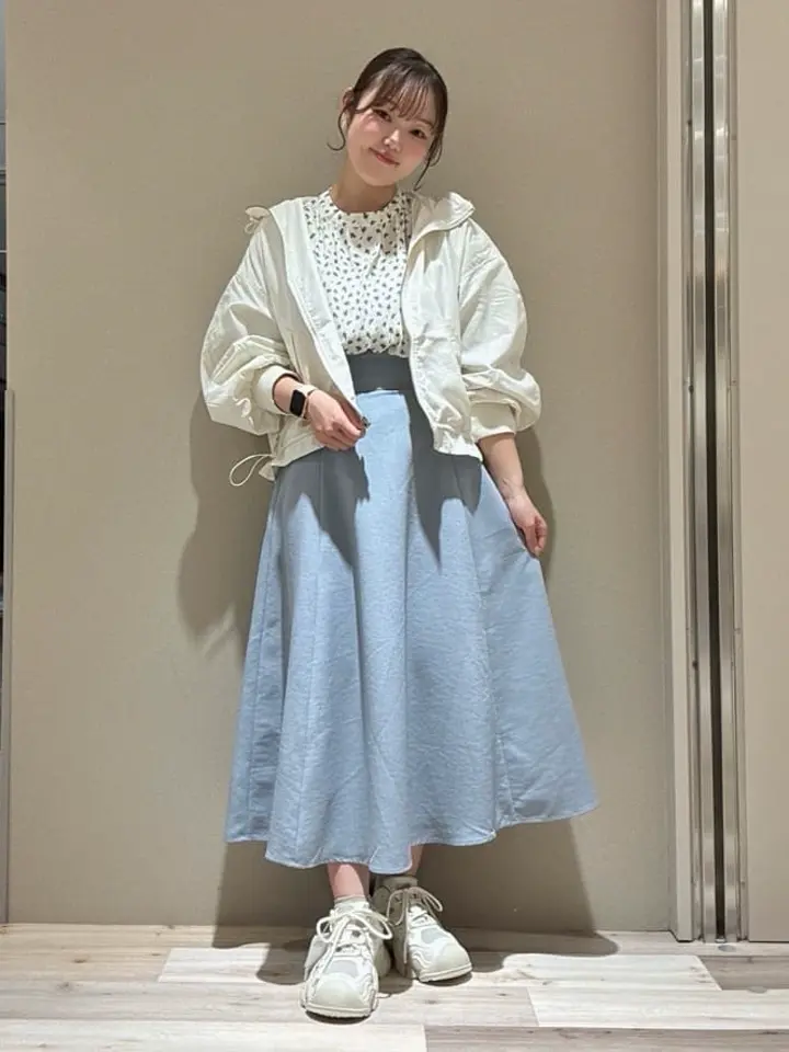 バックレースアップスカート/earth music&ecology（アース