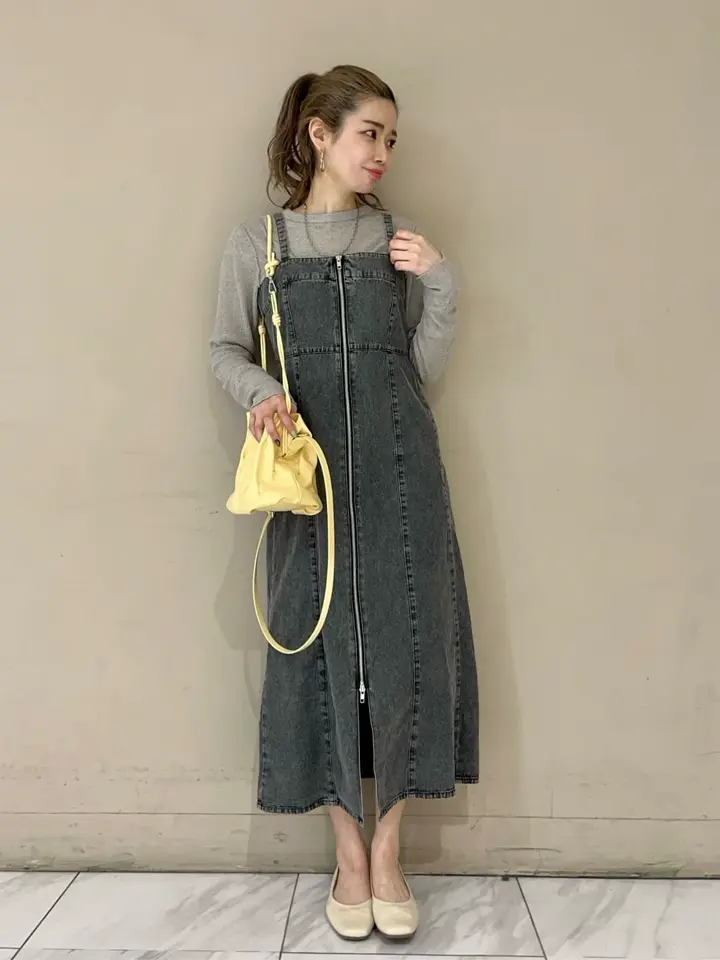 ELENCARE DUE デニムW-ZIPジャンスカ/Green Parks（グリーン パークス